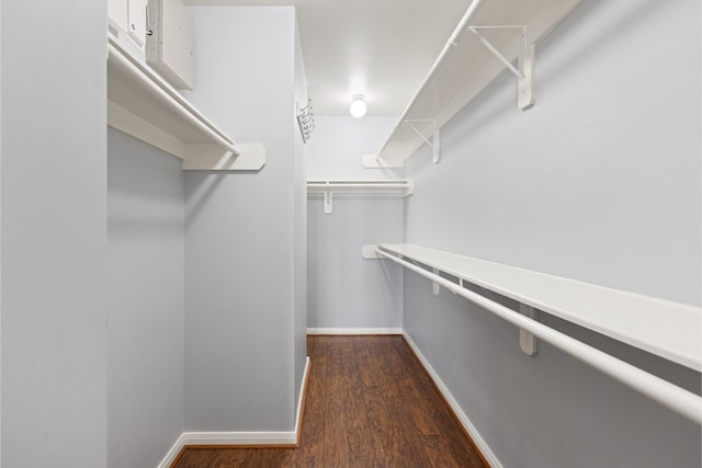 1708 Dennis St, Houston, TX 77004 - spacious closet featuring dark wood-type flooring