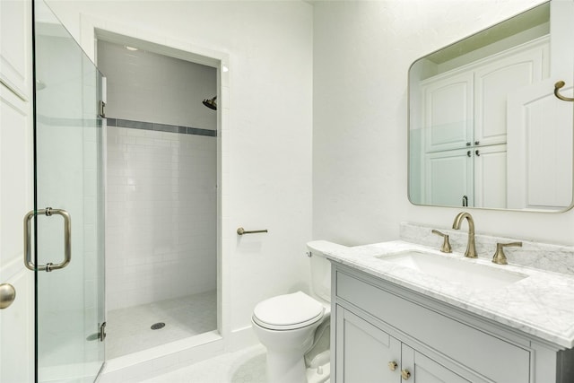 20611 E Sunset Bay Dr, Galveston, TX 77554 - full bath featuring a stall shower and vanity
