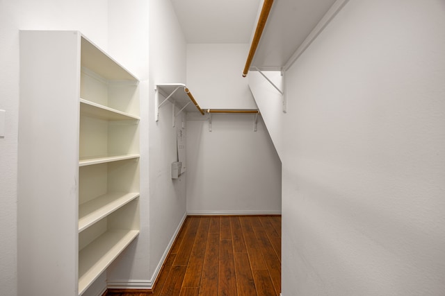 18419 S Raven Shore Dr, Cypress, TX 77433 - spacious closet featuring wood finished floors