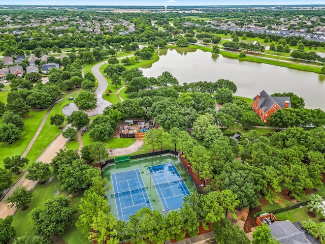 18419 S Raven Shore Dr, Cypress, TX 77433 - bird's eye view of a large body of water
