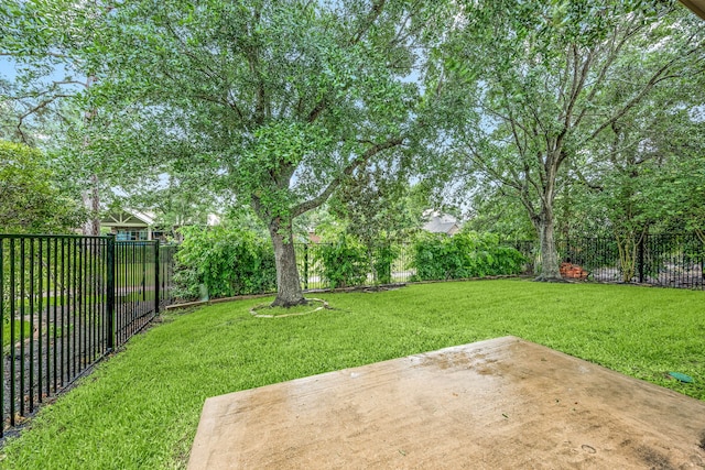 18419 S Raven Shore Dr, Cypress, TX 77433 - fenced backyard featuring a patio