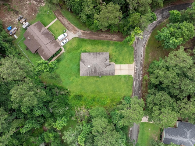5 Corkwood Rd, Trinity, TX 75862 - aerial view of property and surrounding area