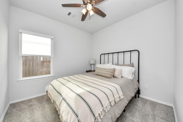 23238 Spring Genesis Ln, Katy, TX 77493 - carpeted bedroom with baseboards and a ceiling fan