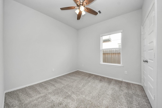 23238 Spring Genesis Ln, Katy, TX 77493 - empty room featuring carpet floors and a ceiling fan