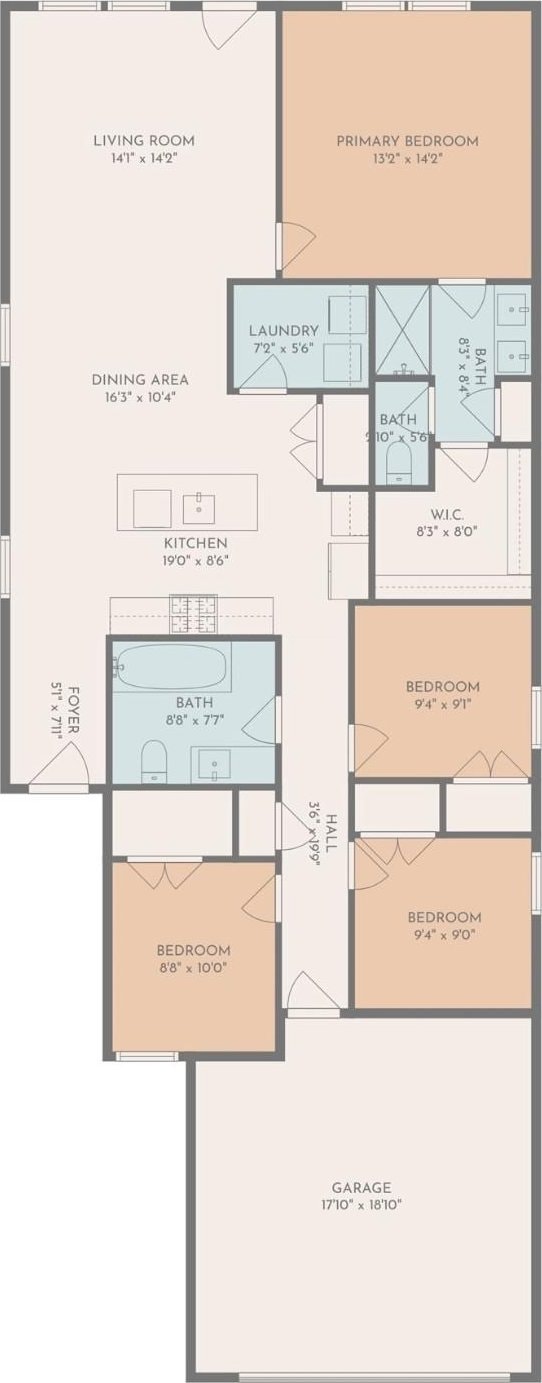 23238 Spring Genesis Ln, Katy, TX 77493 - view of floor plan / room layout