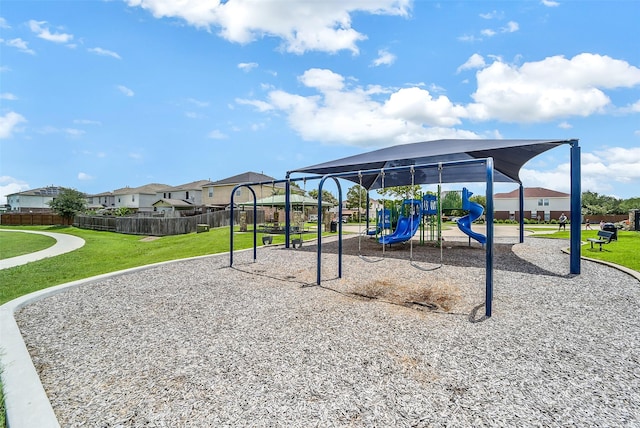 2614 Maverick Park Ln, Katy, TX 77449 - community jungle gym with a residential view