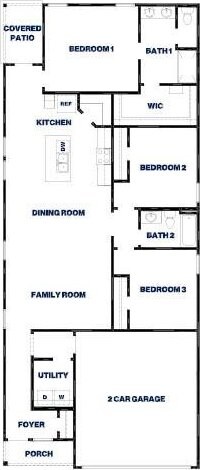 546 Belle Springs Ln, Conroe, TX 77301 - view of home floor plan