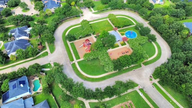 6111 Meadowstream Ct, Katy, TX 77450 - aerial view of a pool