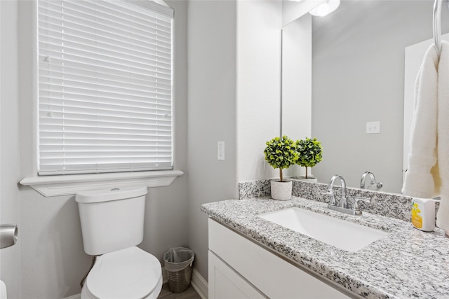 4511 Palo Pinto Dr, Houston, TX 77041 - half bathroom featuring toilet and vanity