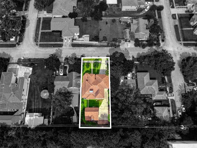 4511 Palo Pinto Dr, Houston, TX 77041 - aerial perspective of suburban area