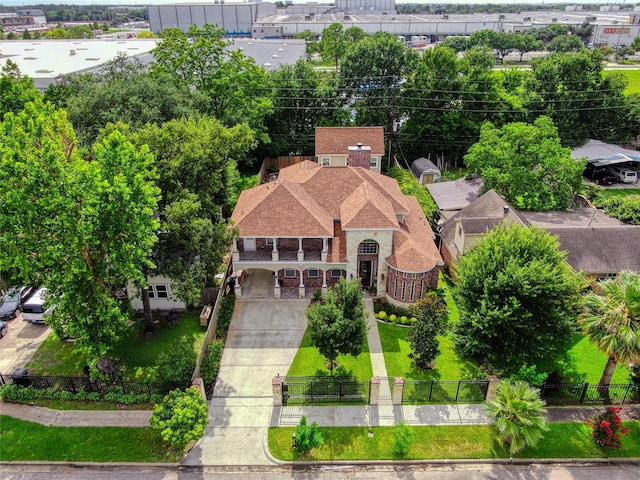 4511 Palo Pinto Dr, Houston, TX 77041 - aerial view of property and surrounding area