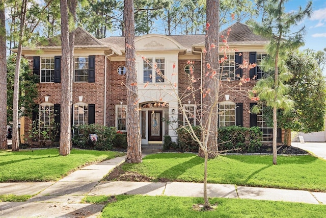 3919 Park Circle Way, Houston, TX 77059 - view of front facade featuring a front yard and brick siding