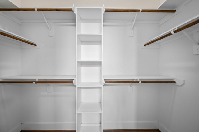 5415 Margarita St, Houston, TX 77020 - walk in closet featuring wood finished floors