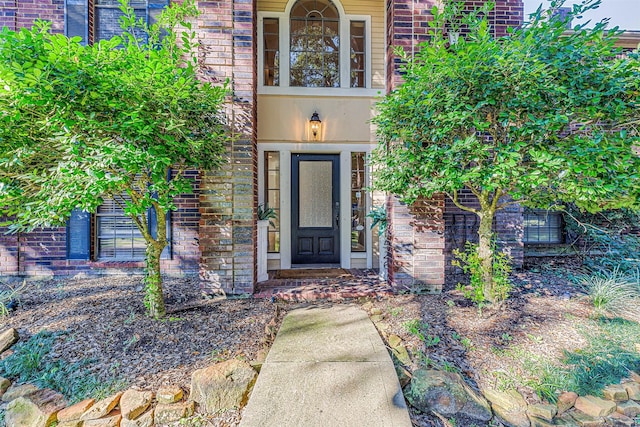 1526 Pecan Crossing Dr, Richmond, TX 77406 - entrance to property featuring brick siding