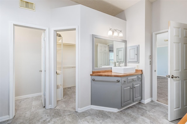 1526 Pecan Crossing Dr, Richmond, TX 77406 - bathroom with vanity and a spacious closet