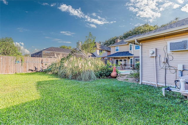 1526 Pecan Crossing Dr, Richmond, TX 77406 - view of yard with an AC wall unit
