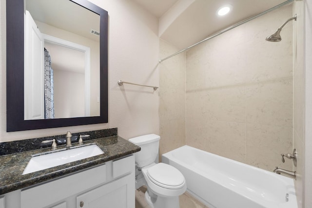 1048 W 21st St, Houston, TX 77008 - bathroom with vanity and shower / bathtub combination