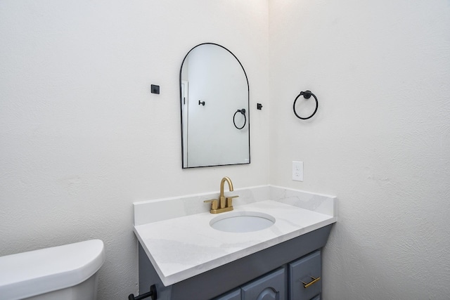 14511 Lourdes Dr, Houston, TX 77049 - bathroom with vanity and toilet
