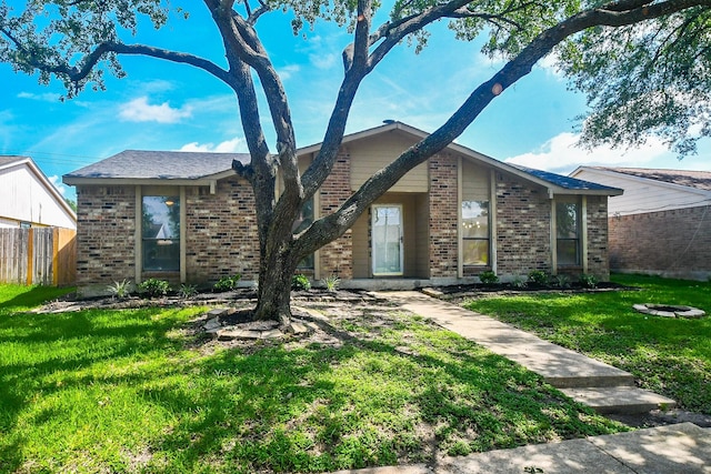 14511 Lourdes Dr, Houston, TX 77049 - mid-century modern home with brick siding