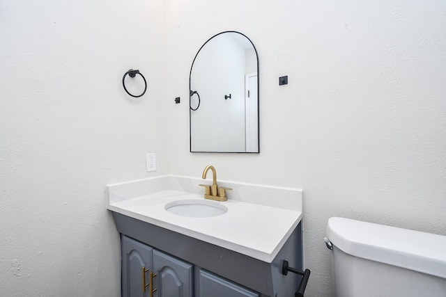 14511 Lourdes Dr, Houston, TX 77049 - bathroom with vanity and toilet