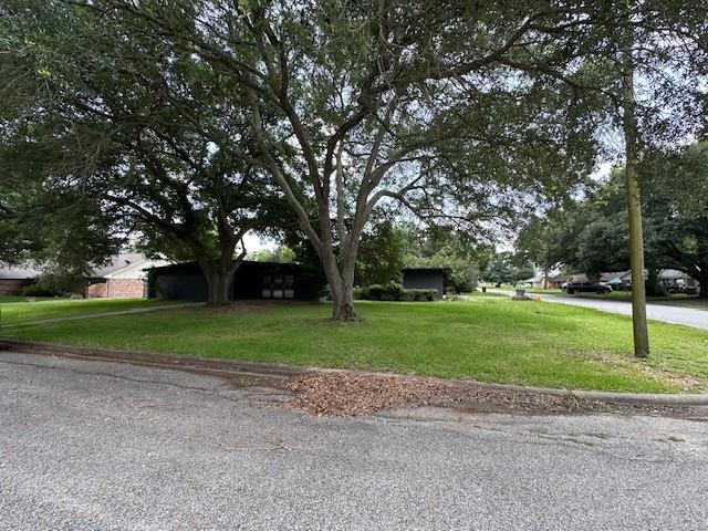 3900 Aggie Dr, Bay City, TX 77414 - obstructed view of property featuring a front yard