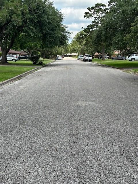 3900 Aggie Dr, Bay City, TX 77414 - view of asphalt road featuring curbs