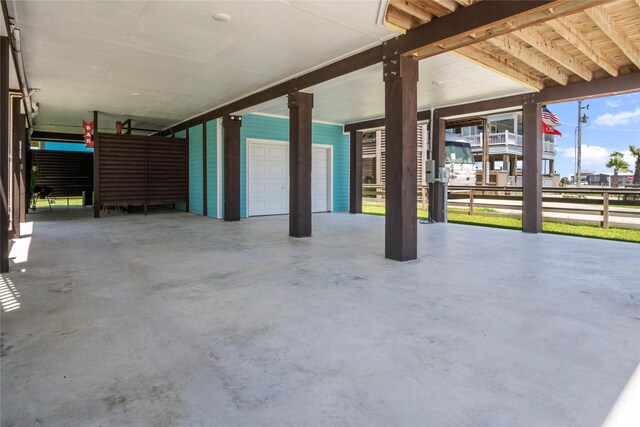 975 S S Cv, Crystal Beach, TX 77650 - view of garage