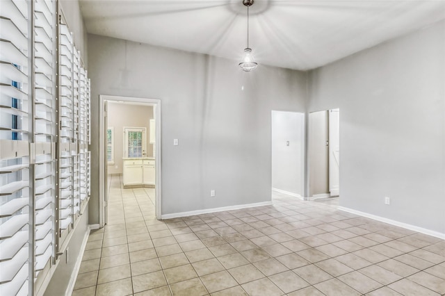 7215 Pembrough Ln, Katy, TX 77494 - spare room featuring light tile patterned flooring