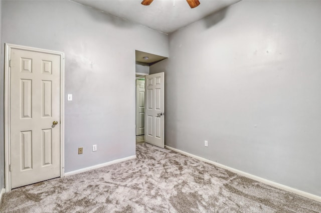 7215 Pembrough Ln, Katy, TX 77494 - unfurnished bedroom featuring carpet and ceiling fan