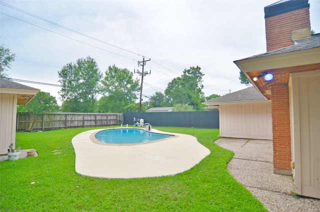 823 Timber Cove Dr, Seabrook, TX 77586 - view of pool featuring a fenced backyard and a patio area