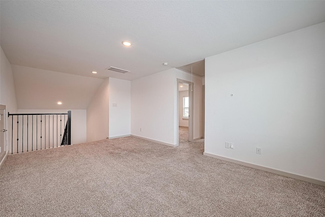 3943 Austins Pass, Katy, TX 77494 - spare room with light colored carpet and recessed lighting