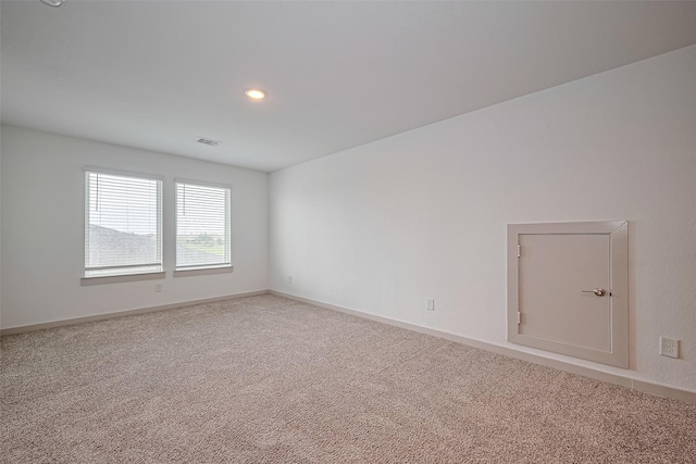 3943 Austins Pass, Katy, TX 77494 - spare room featuring carpet floors and recessed lighting
