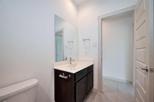 3943 Austins Pass, Katy, TX 77494 - bathroom with vanity and tile patterned floors