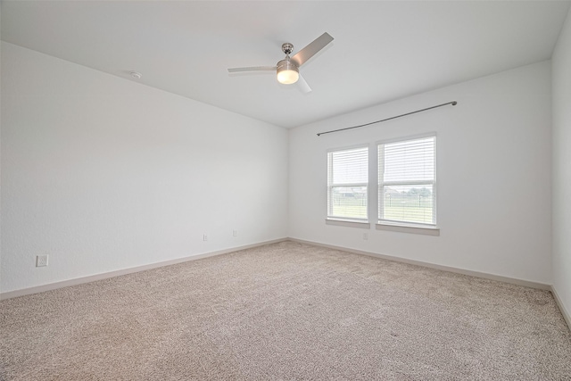3943 Austins Pass, Katy, TX 77494 - empty room featuring carpet flooring and a ceiling fan