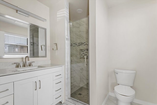 5426 Carew St, Houston, TX 77096 - full bathroom with vanity and a shower stall