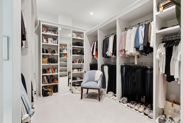 2707 Westgrove Ln, Houston, TX 77027 - walk in closet featuring carpet flooring