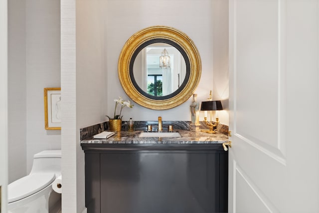 2707 Westgrove Ln, Houston, TX 77027 - half bath featuring toilet and vanity