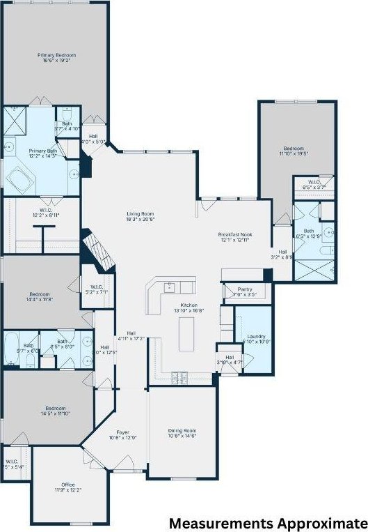27722 Lakeway Trail Ln, Fulshear, TX 77441 - view of home floor plan