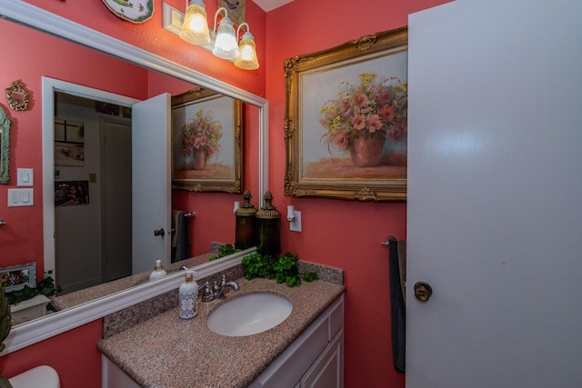 5975 Meadow Way, Beaumont, TX 77707 - bathroom featuring vanity