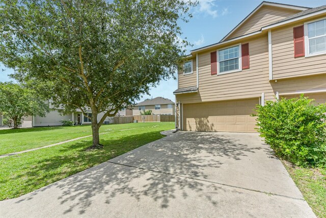6103 Yorkglen Manor Ln, Houston, TX 77084 - view of front of property featuring a garage and driveway