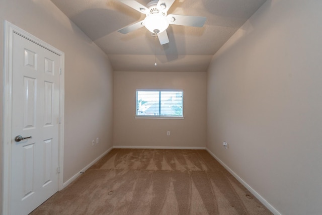 5242 Garnetfield Ln, Katy, TX 77494 - carpeted spare room with baseboards and ceiling fan