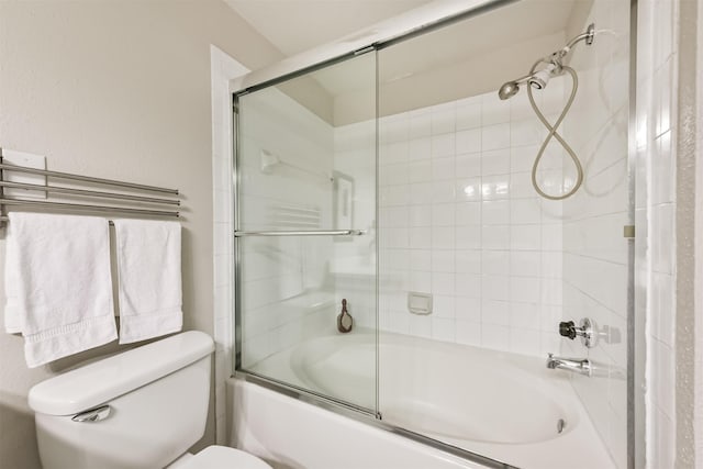 1330 Old Spanish Trl Unit 1210, Houston, TX 77054 - bathroom with toilet and enclosed tub / shower combo