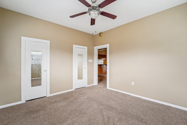 5302 Pine Ave, Pasadena, TX 77503 - unfurnished bedroom with carpet floors and ceiling fan