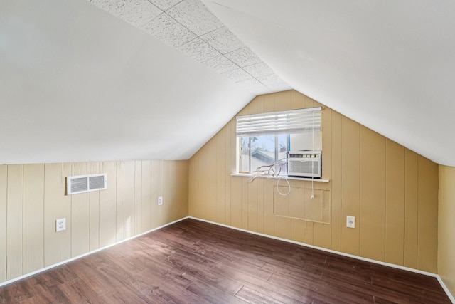 5302 Pine Ave, Pasadena, TX 77503 - bonus room featuring wood finished floors, lofted ceiling, and cooling unit