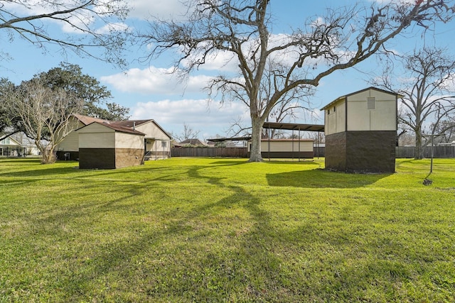 5302 Pine Ave, Pasadena, TX 77503 - view of yard with an outbuilding