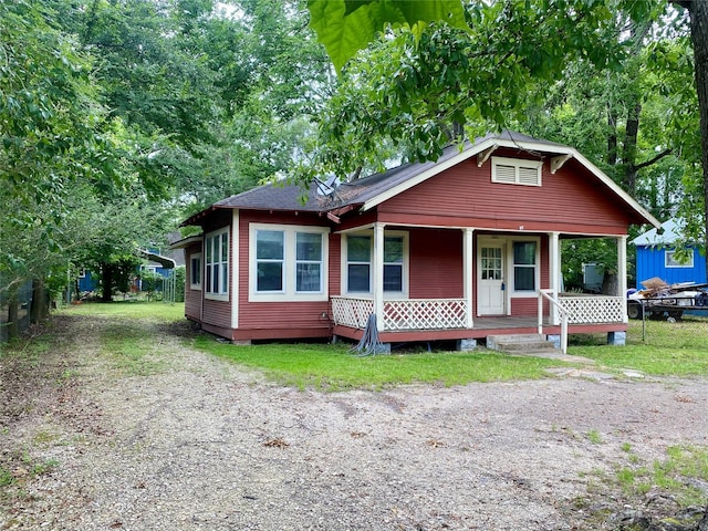212 Harding Ave, Cleveland, TX 77327 - view of front of house with covered porch