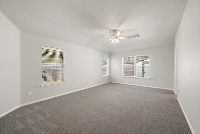 22910 Bank Shade Ct, Tomball, TX 77375 - empty room with carpet flooring and a ceiling fan