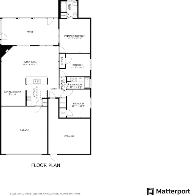 4103 Bugle Rd, Houston, TX 77072 - view of floor plan / room layout