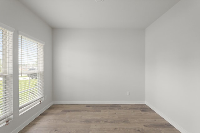 436 Shoreview Dr, Conroe, TX 77303 - unfurnished room with wood finished floors and baseboards