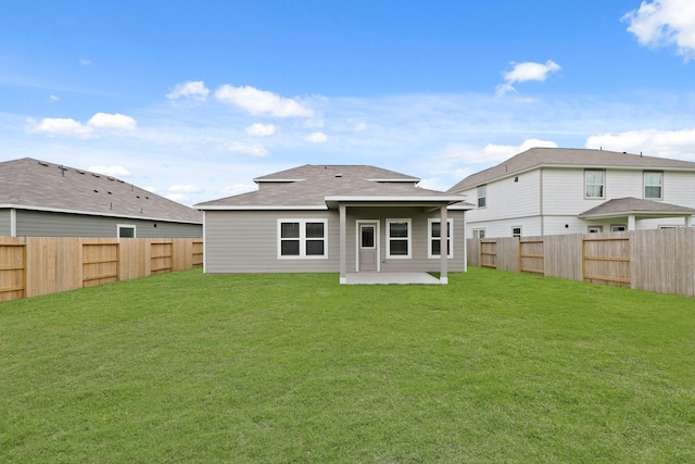 436 Shoreview Dr, Conroe, TX 77303 - back of house featuring a patio area and a fenced backyard
